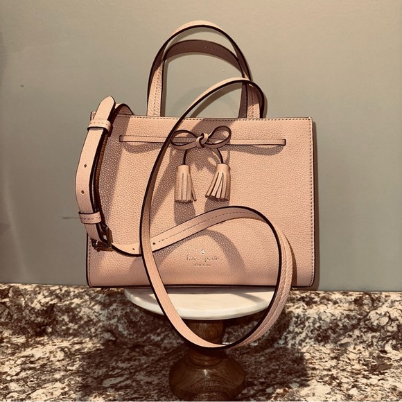 Kate Spade - Hayes Street Small Satchel, Roseycheeks color, NWT - Picture 9 of 10